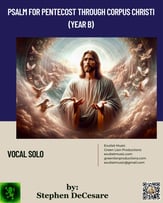 Psalms for Pentecost through Corpus Christi Vocal Solo & Collections sheet music cover